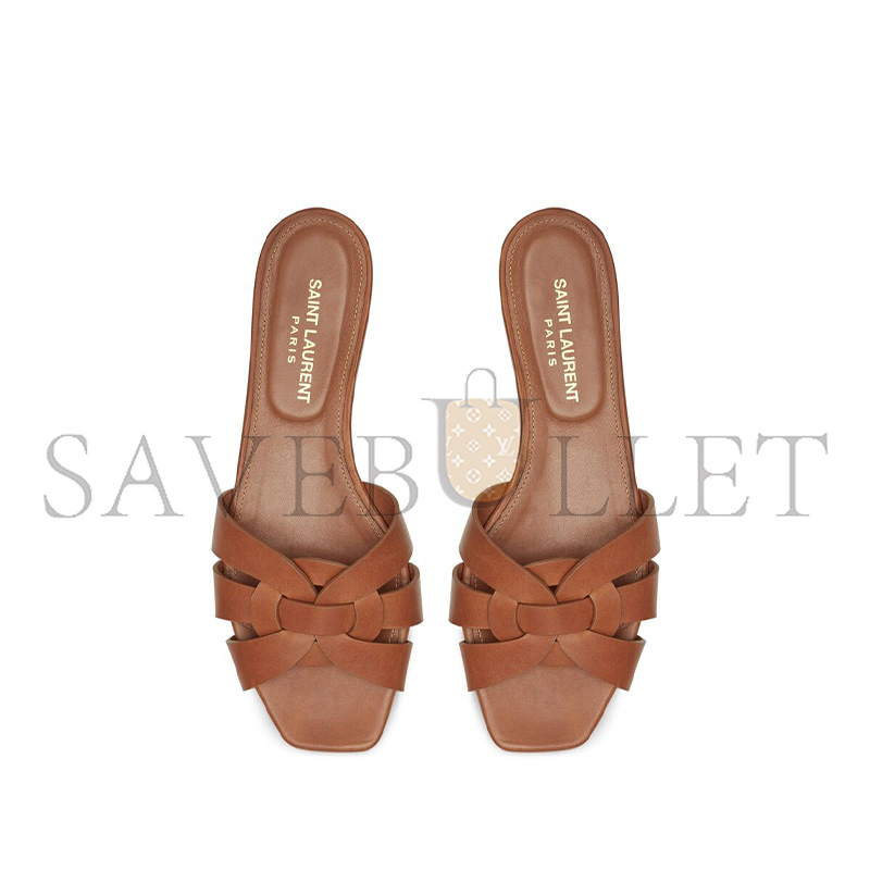 YSL TRIBUTE MULES IN SMOOTH LEATHER 571952BDA002206